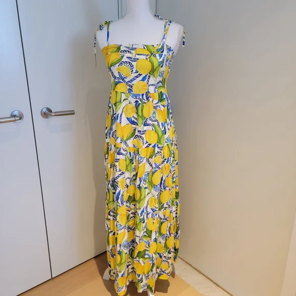 🖤 KENNY FLOWERS "THE POSITANO" RESORT DRESS - Picture 2 of 8